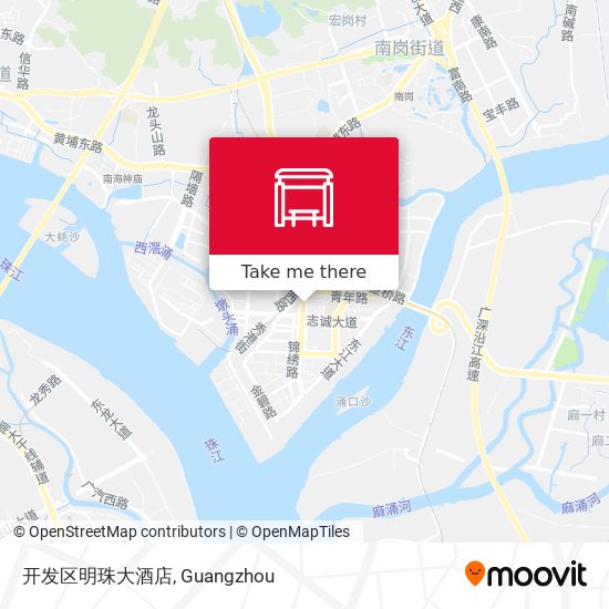 开发区明珠大酒店 map