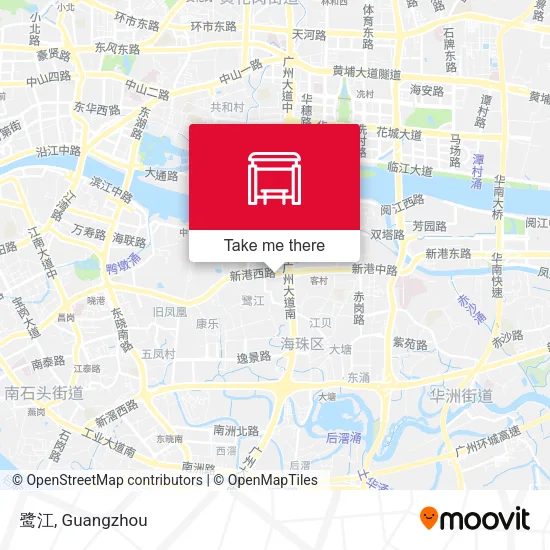 鹭江 map