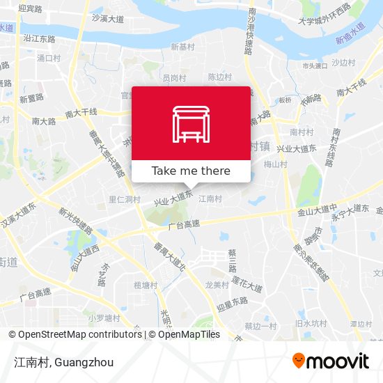 江南村 map