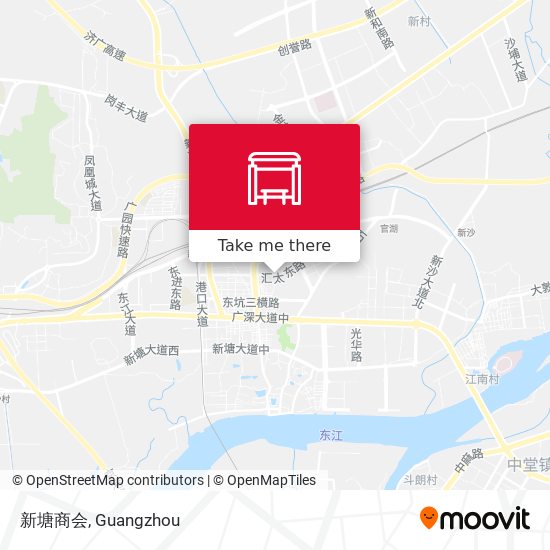 新塘商会 map