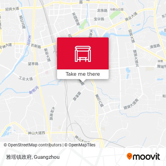 雅瑶镇政府 map