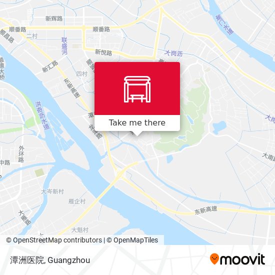 潭洲医院 map