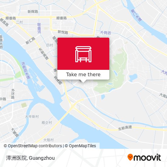 潭洲医院 map