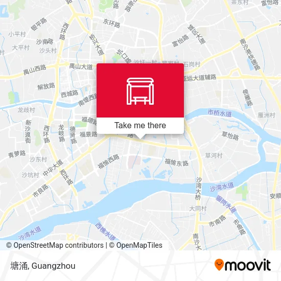 塘涌 map