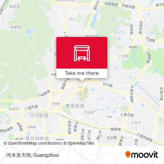 河水东大街 map