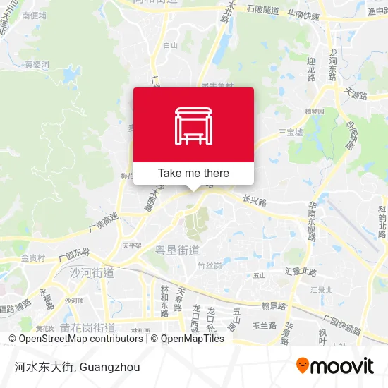 河水东大街 map