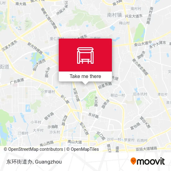 东环街道办 map