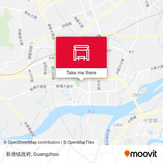 新塘镇政府 map
