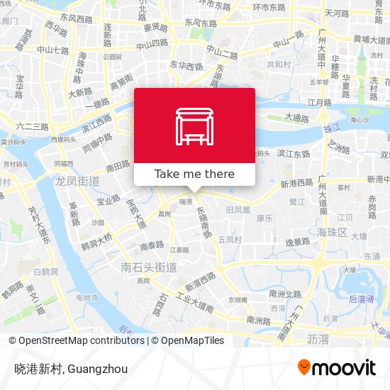 晓港新村 map