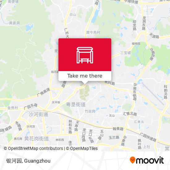 银河园 map