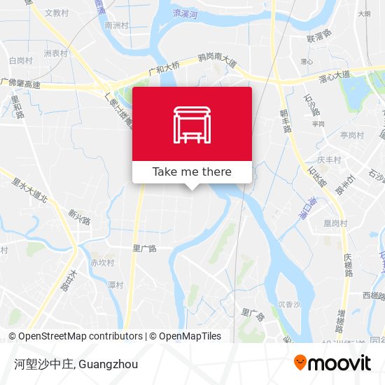 河塱沙中庄 map