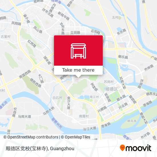 顺德区党校(宝林寺) map