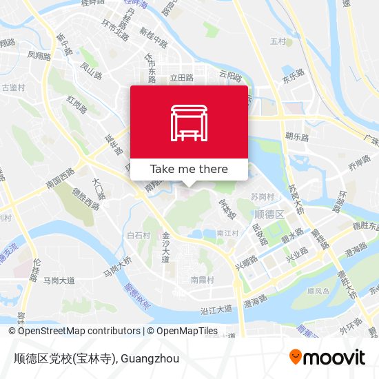 顺德区党校(宝林寺) map