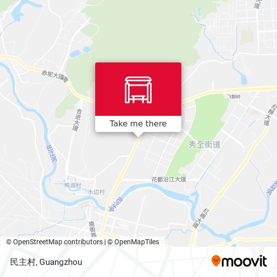 民主村 map