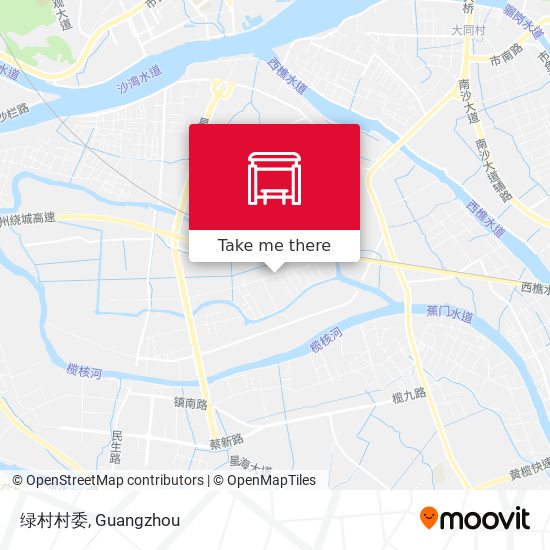 绿村村委 map