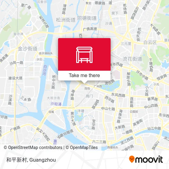 和平新村 map