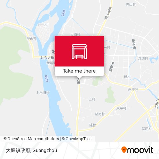 大塘镇政府 map