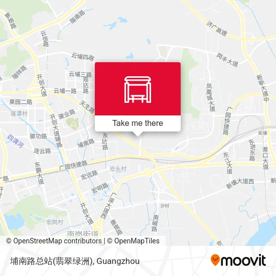 埔南路总站(翡翠绿洲) map