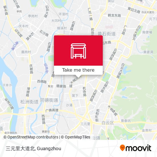 三元里大道北 map
