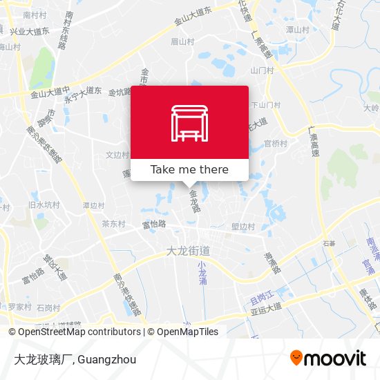 大龙玻璃厂 map