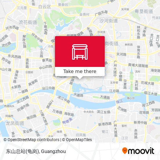 东山总站(龟岗) map