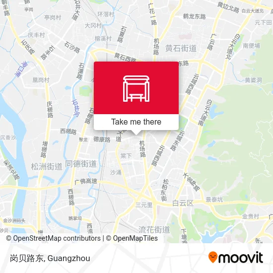 岗贝路东 map