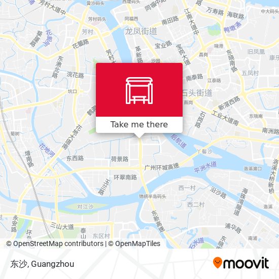 东沙 map