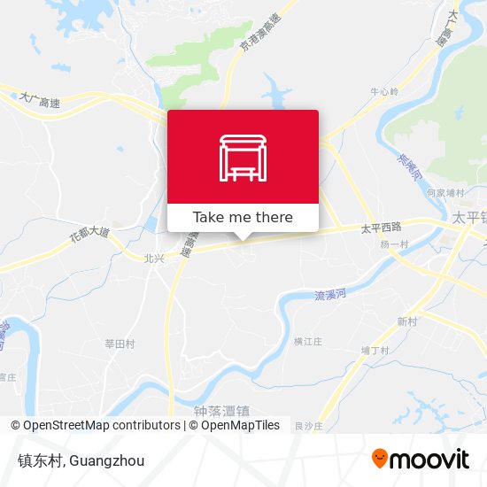 镇东村 map