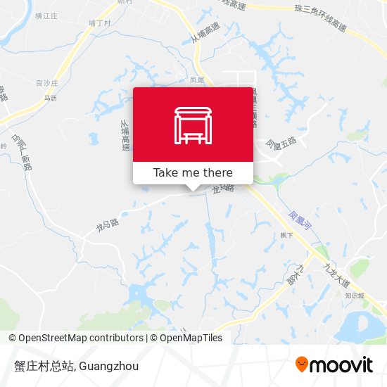 蟹庄村总站 map