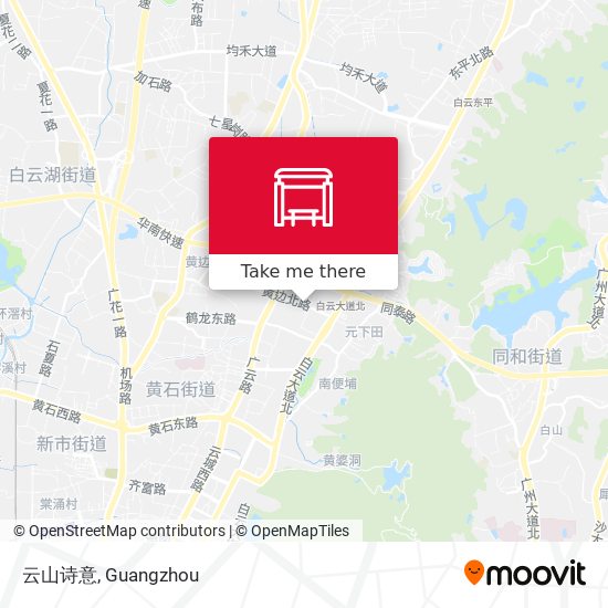 云山诗意 map