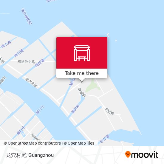 龙穴村尾 map