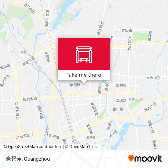 豪景苑 map