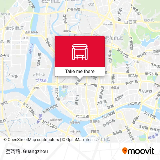 荔湾路 map