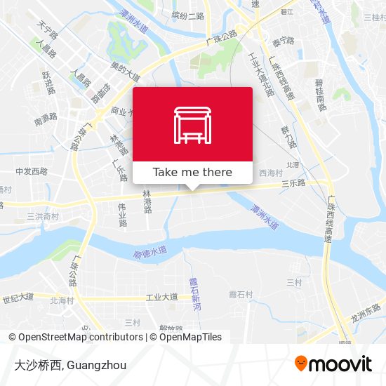 大沙桥西 map