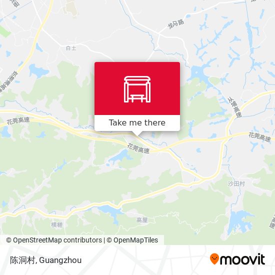 陈洞村 map