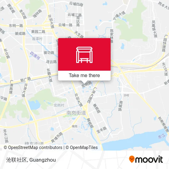 沧联社区 map