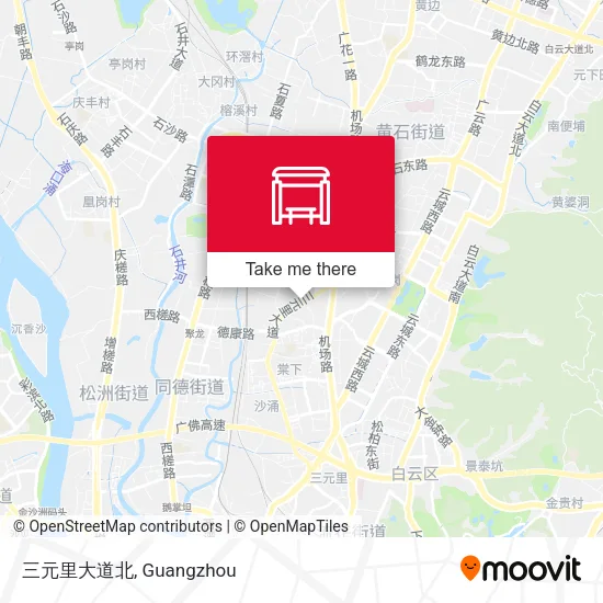 三元里大道北 map