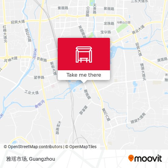 雅瑶市场 map