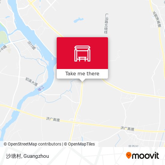 沙塘村 map