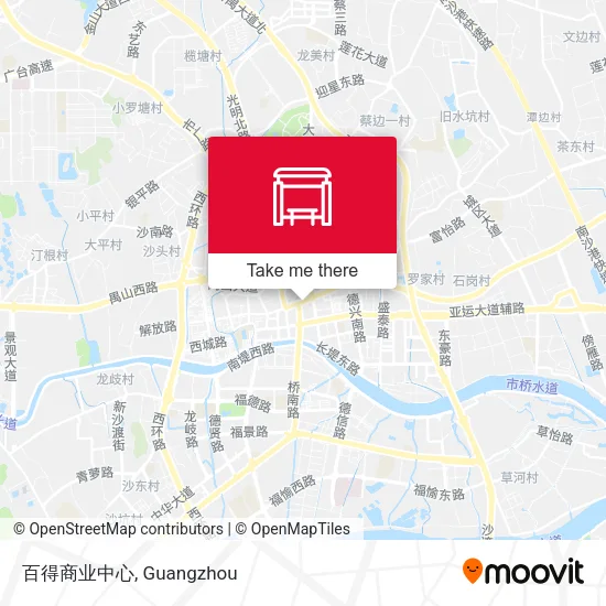 百得商业中心 map