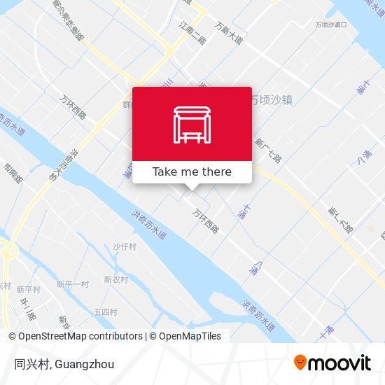 同兴村 map