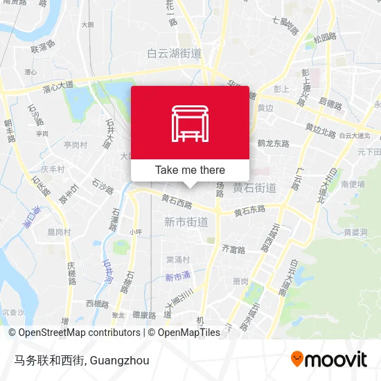 马务联和西街 map