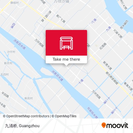 九涌桥 map