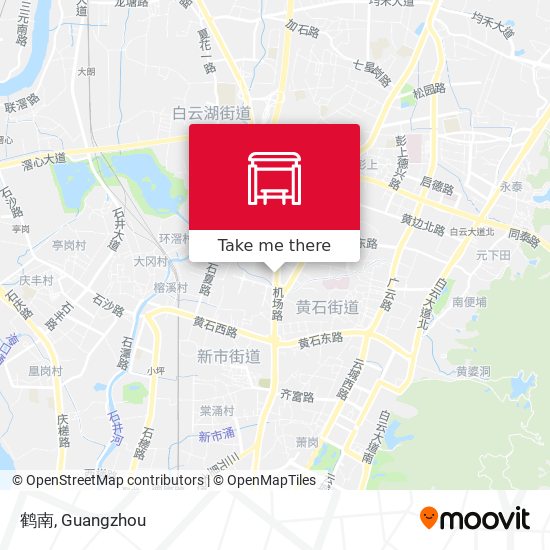 鹤南 map
