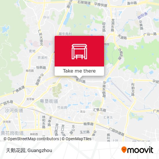 天鹅花园 map
