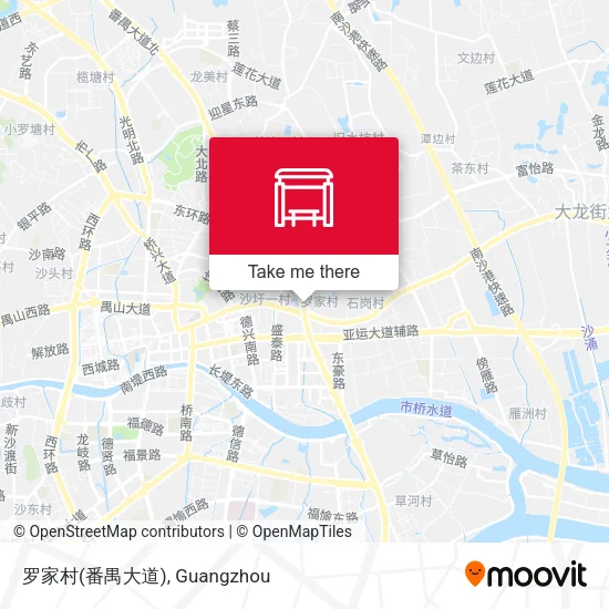 罗家村(番禺大道) map