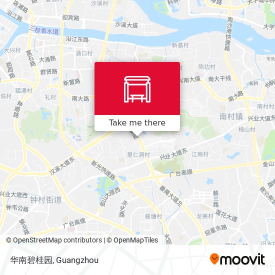 华南碧桂园 map