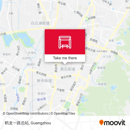 鹤龙一路总站 map