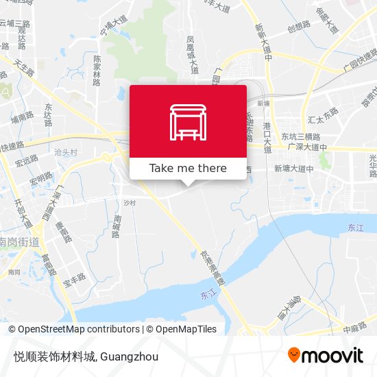 悦顺装饰材料城 map