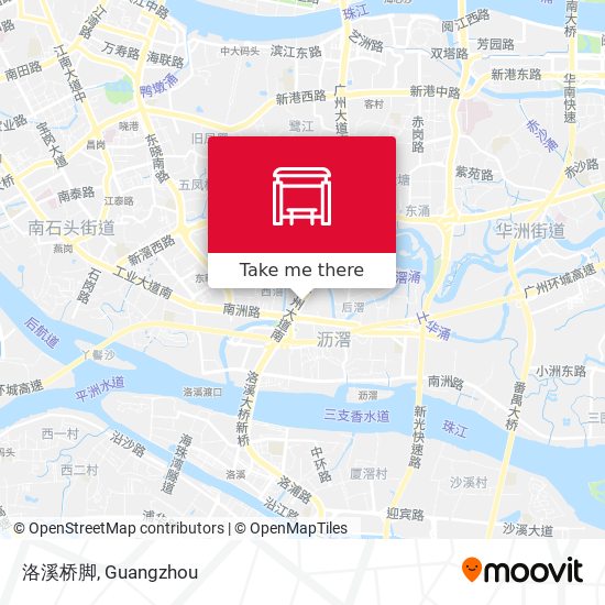 洛溪桥脚 map